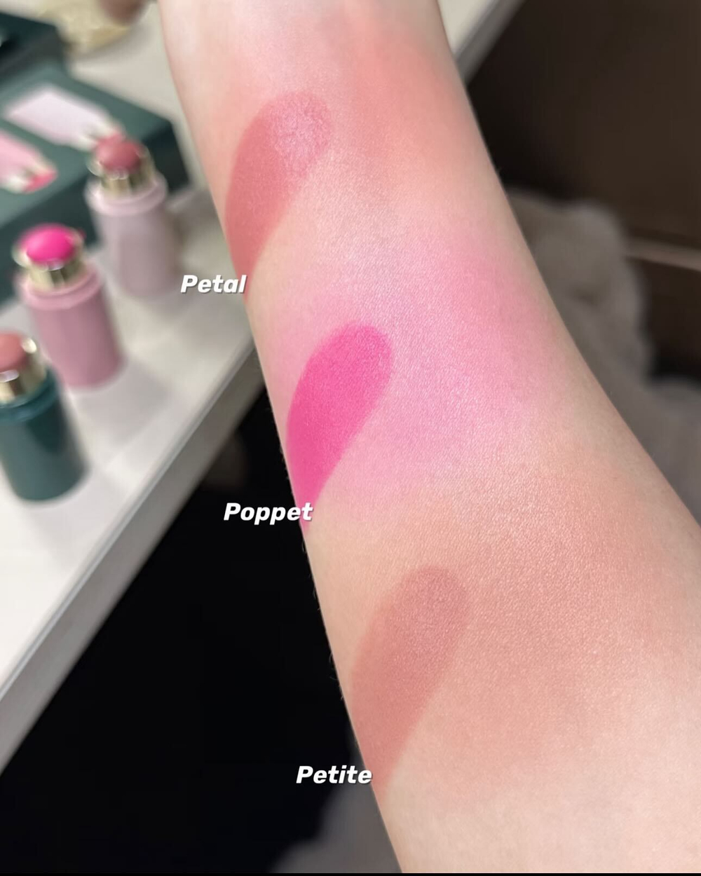 Westman Atelier Mini Baby Cheeks Blush Stick Petite Trio