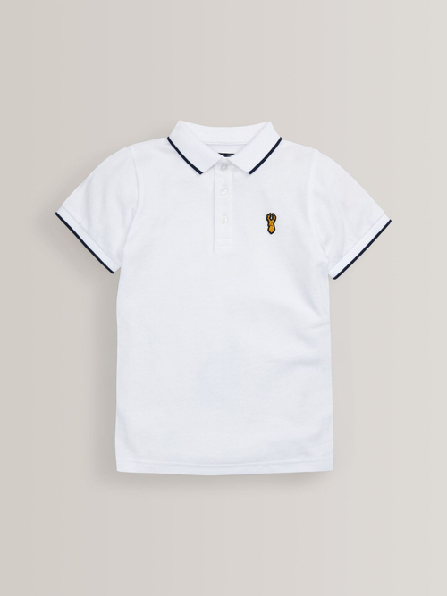 Поло для мальчика Next 627-385, Белый