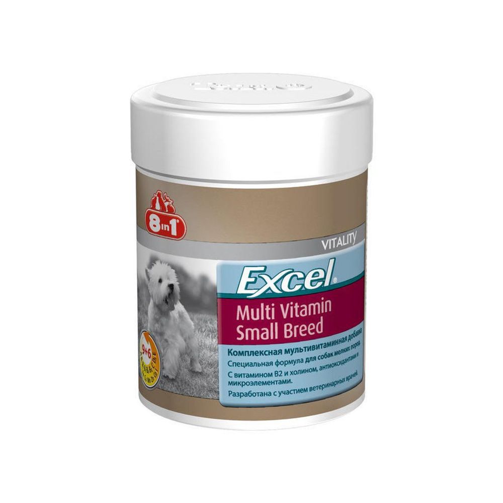 8in1 Мультивитамины для здорового и активного образа жизни собак Мелких Пород, 70 табл