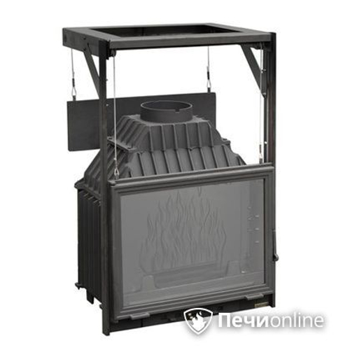 Каминная топка Мета Камилла 700 П подъемный механизм чугун