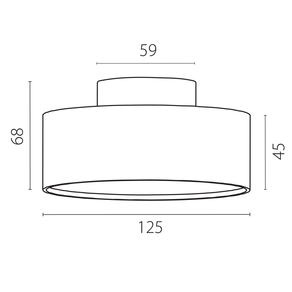 215946 Светильник ACUTO LED up 6W+down 18W 1920LM 120G БЕЛЫЙ 4000K