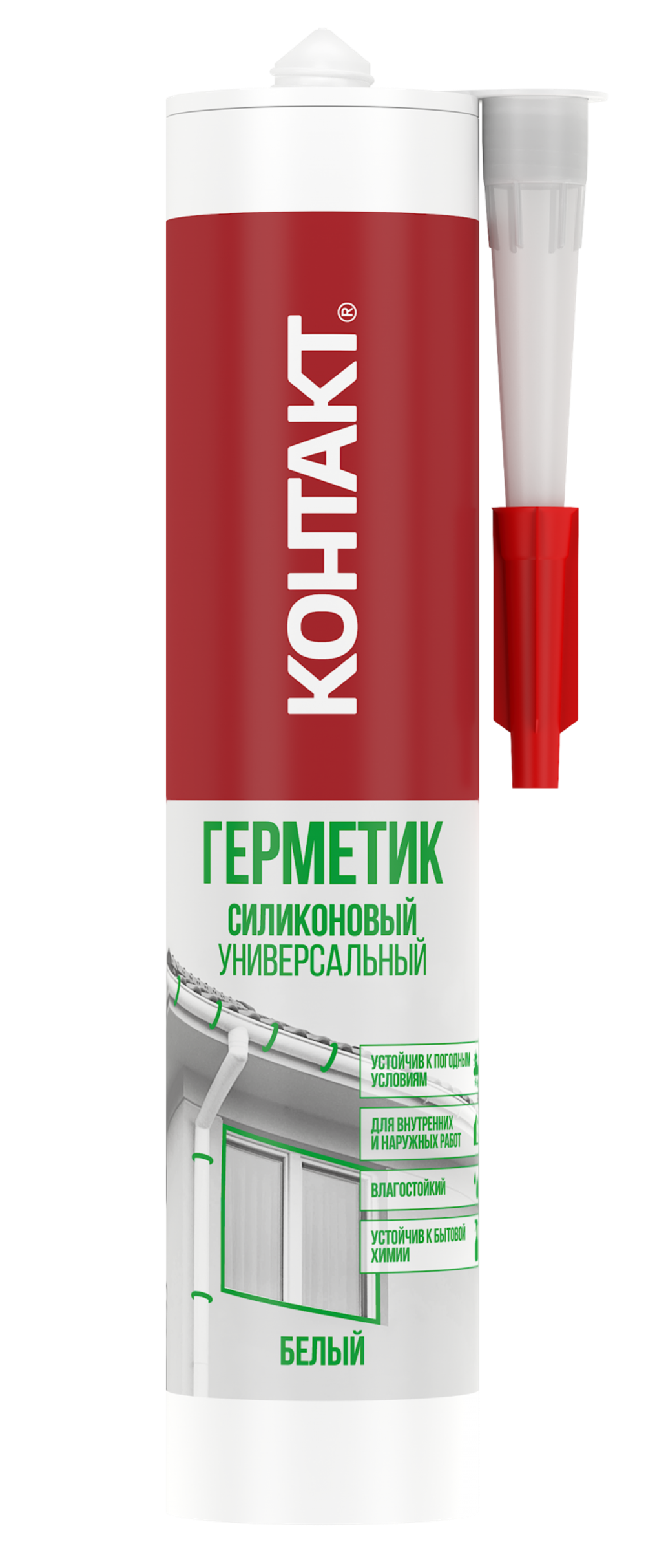 Герметик Контакт 280мл силиконовый универсальный белый (112).png