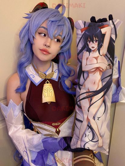 Мини дакимакура Акено Химэдзима из Старшая школа DxD арт. M0231, 60х20 см