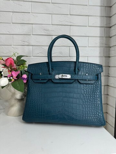 Сумка Hermes из кожи крокодила 30 см, арт. 459112077