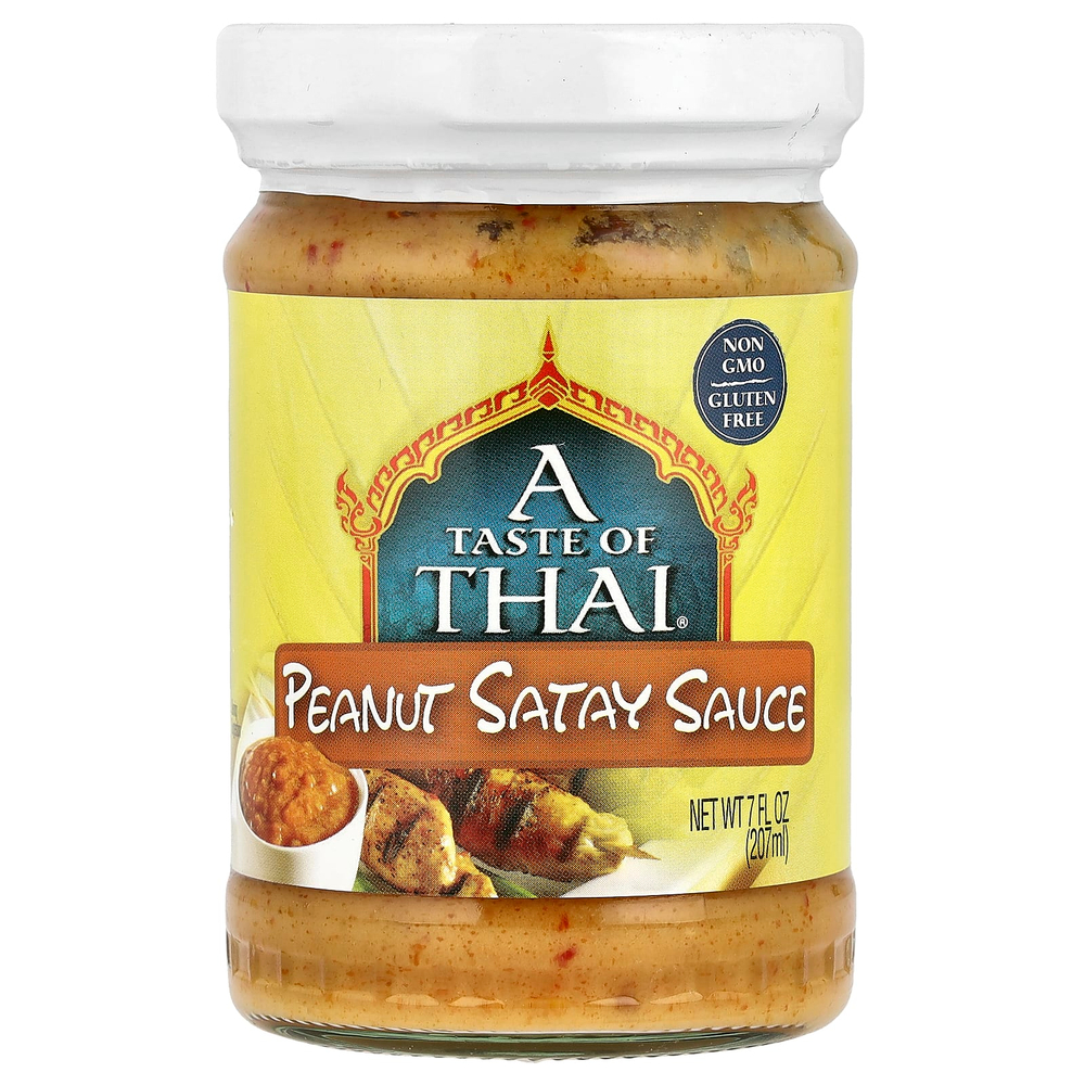 A Taste Of Thai, Арахисовый соус сатай, 207 мл (7 жидк. унц.)