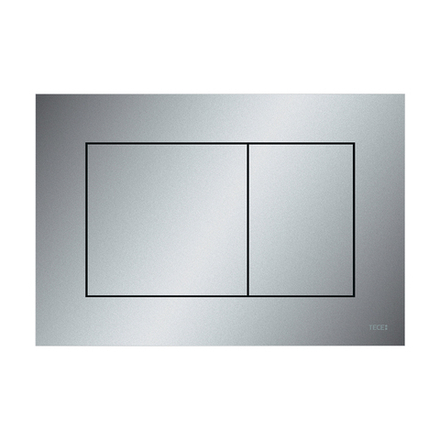 Пластиковая панель смыва для унитаза TECEnow, хром матовый