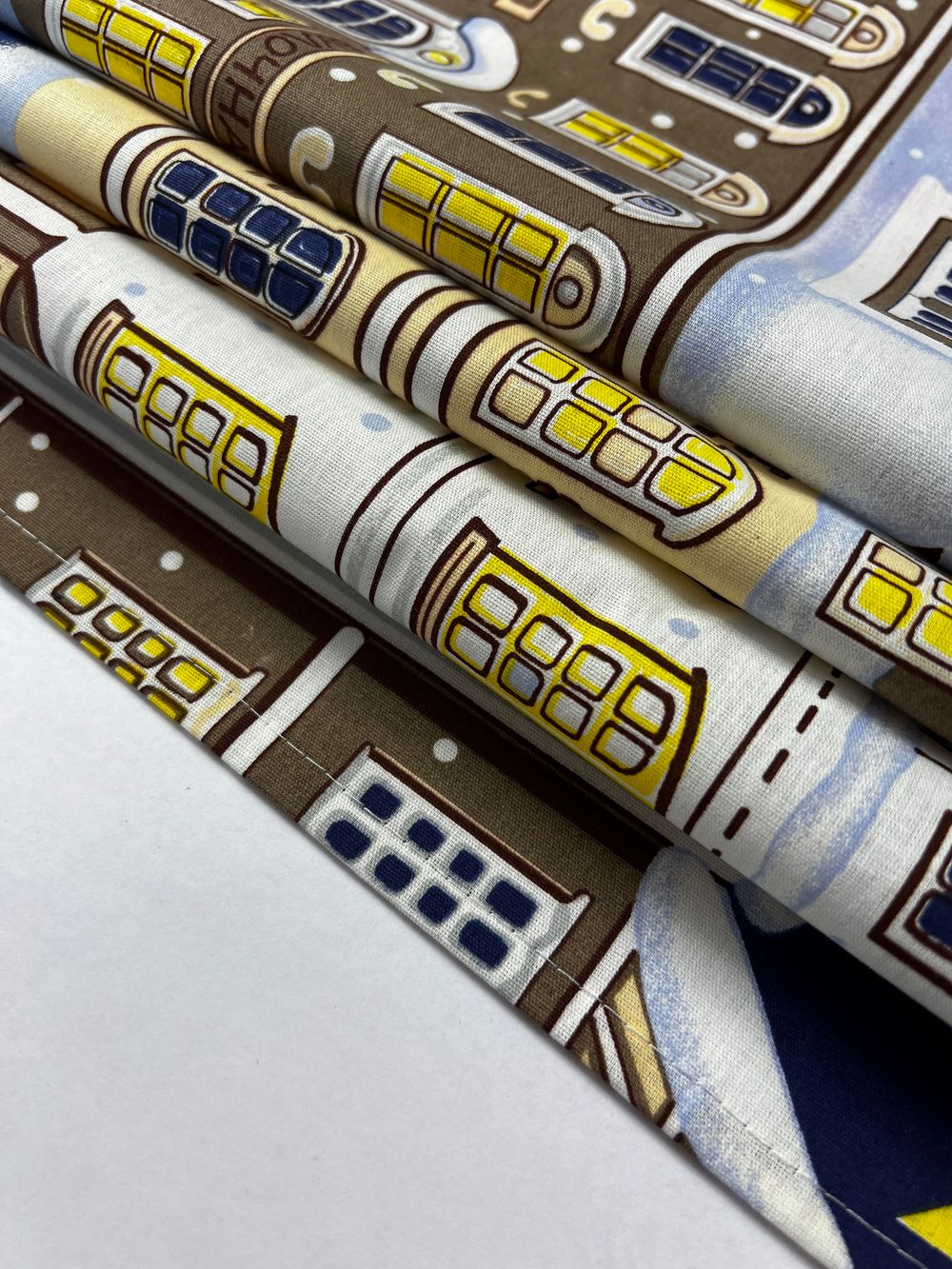 Наволочка комплект 2шт перкаль Сказка "Зимняя сказка" 50x70 см на молнии