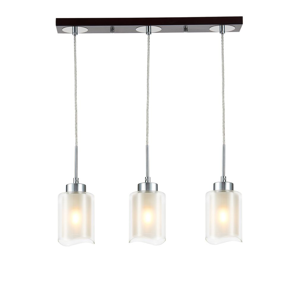 Citilux Фортуна CL156232 Подвесной светильник Венге Хром