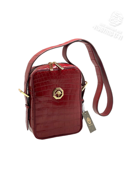 Мессенджер-Сумка через плечо Stefano Ricci из кожи крокодила