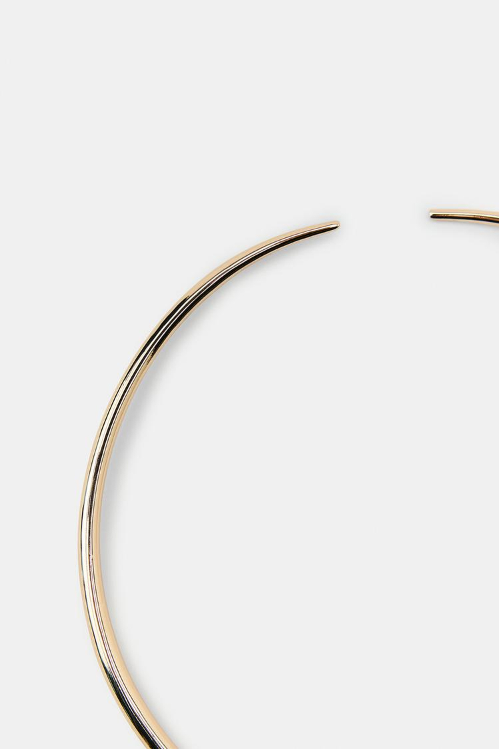 ZARA МЕТАЛЛИЧЕСКОЕ ОЖЕРЕЛЬЕ-ЧОКЕР, ЗОЛОТИСТЫЙ