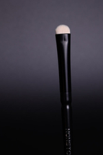NONSTOPMAKEUP BS09 Smooth Shade Pencil Brush, Кисть для растушевки карандаша и теней. Премиум синтетика, черная, 1 шт.