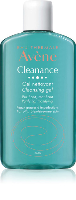 Avene Cleanance - Очищающий гель для жирной кожи, склонной к акне /   200  ml  / GTIN 3282770207736