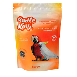 Smile King корм для крупных попугаев, 500г