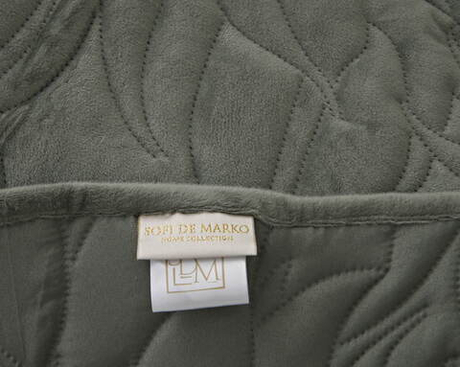 Покрывало 160х220 и наволочка 50х70 Sofi De MarkO Глория зеленое