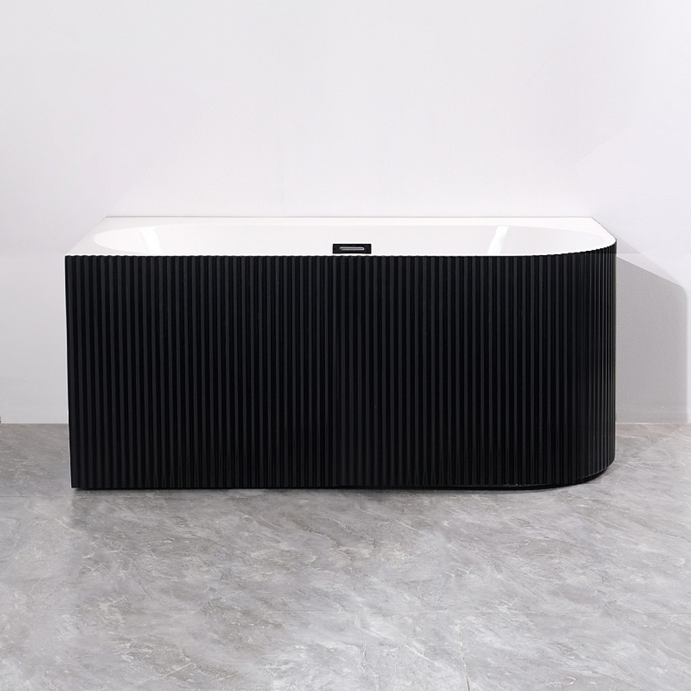 Ванна акриловая Azario LAGO BLANCO BLACK 170х75 пристенная (AZ-6724-1CLB 17075)