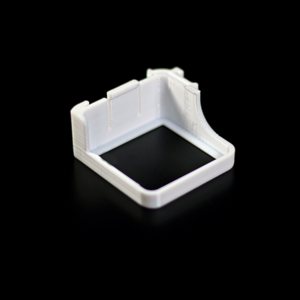 Крепление боковое для реле Matter Smart Switch B9 на динрейку, белое