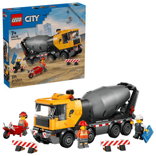 Конструктор LEGO City 60478 Cement Mixer
