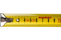 Рулетка, ударопрочный корпус, обрезиненная, 8м PATRIOT MTP-8 350005008