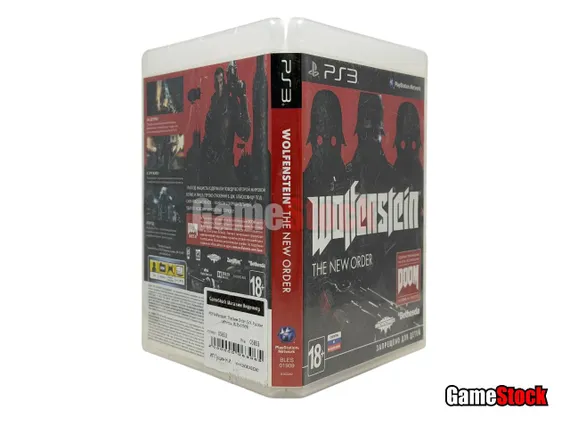PS3 Wolfenstein: The New Order (Б/У, Русские субтитры, BLES-01909)
