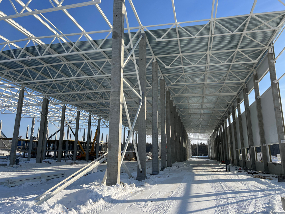 Поставка и монтаж кровли из ПВХ мембраны, монтаж профилированного настила Завод "ТЕПЛИТ"