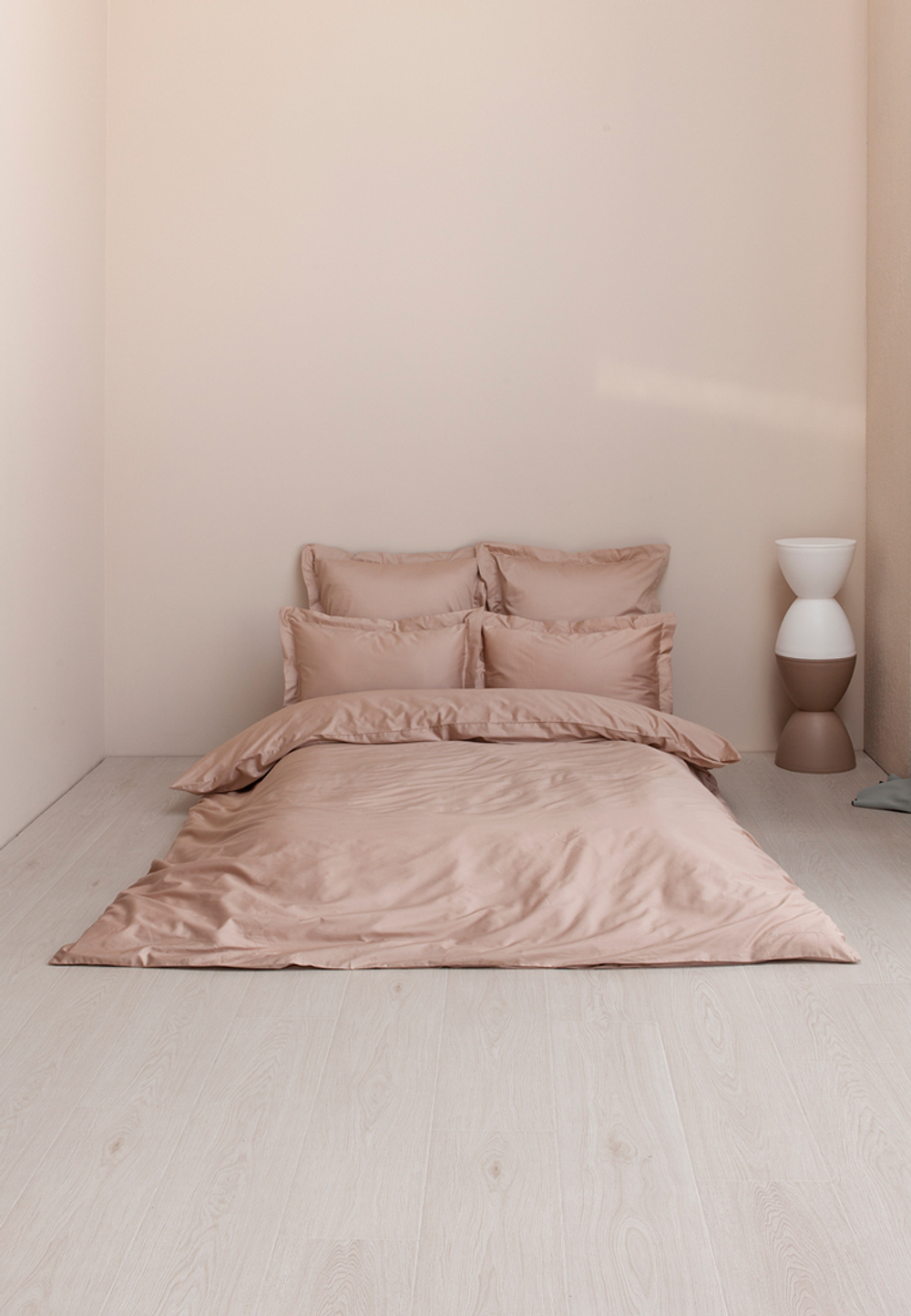 Простыня на резинке 160x200x30 Luxberry SR бежевая