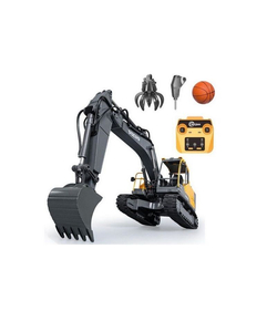 Радиоуправляемый экскаватор Double Eagle Volvo EC160E 1/16, 2.4G, металл, 3 в 1 RTR