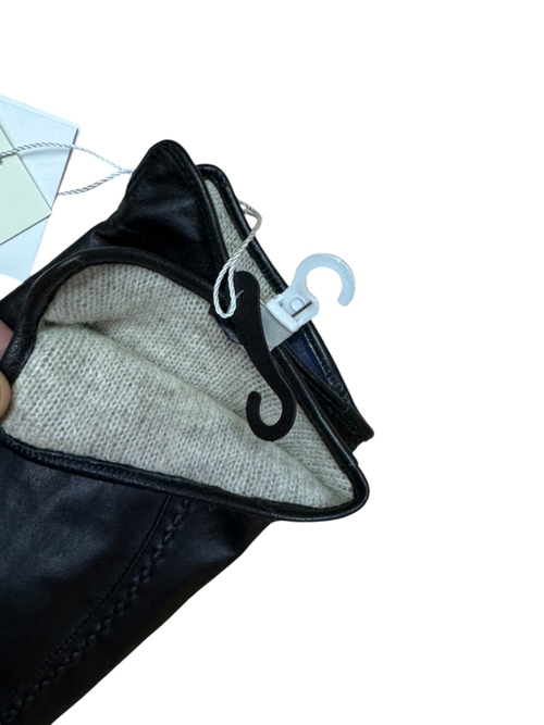 Перчатки.Женские.Кожаные.Люкс качества. Подклад: трикотаж-шерсть.5 шт в упаковке.5 шт в упаковке.