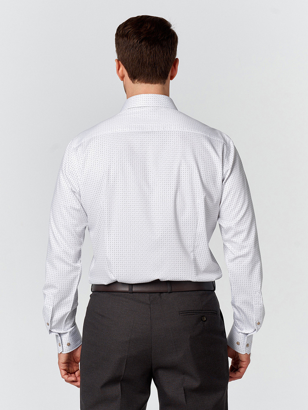 Сорочка мужская VESTER НОВИНКА, длинный рукав, бамбуковое волокно 54318 13