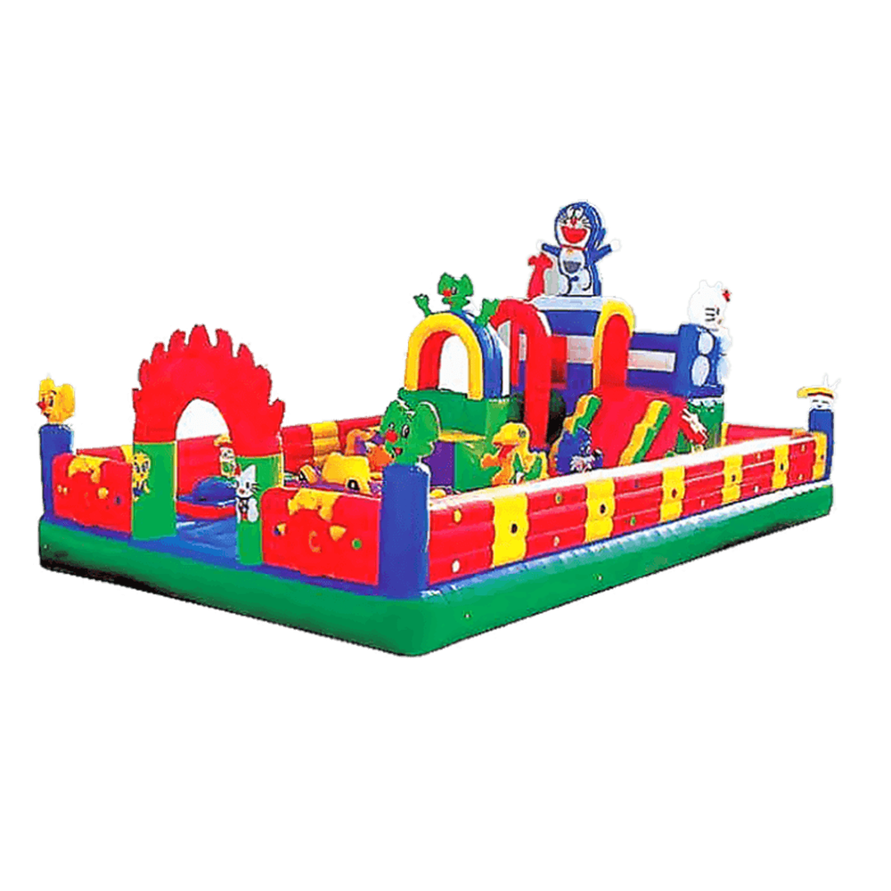 Коммерческий надувной батут "Капитошки"