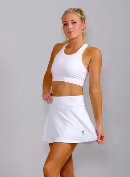 Юбка RS Flared Court Skirt (White/Black) AW-269-001