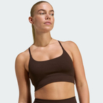 Спортивный бюстгальтер adidas All Me с легкой поддержкой из рибаны - ADIDAS