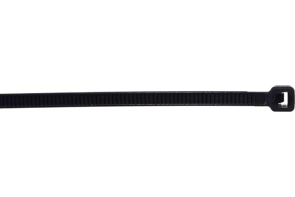 ХОМУТ НЕЙЛОНОВЫЙ 3,6*300 Ч (100 ШТ) ВИХРЬ