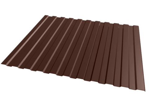 Профнастил С-20 // 2000х1150х0,4 // Шоколад 8017