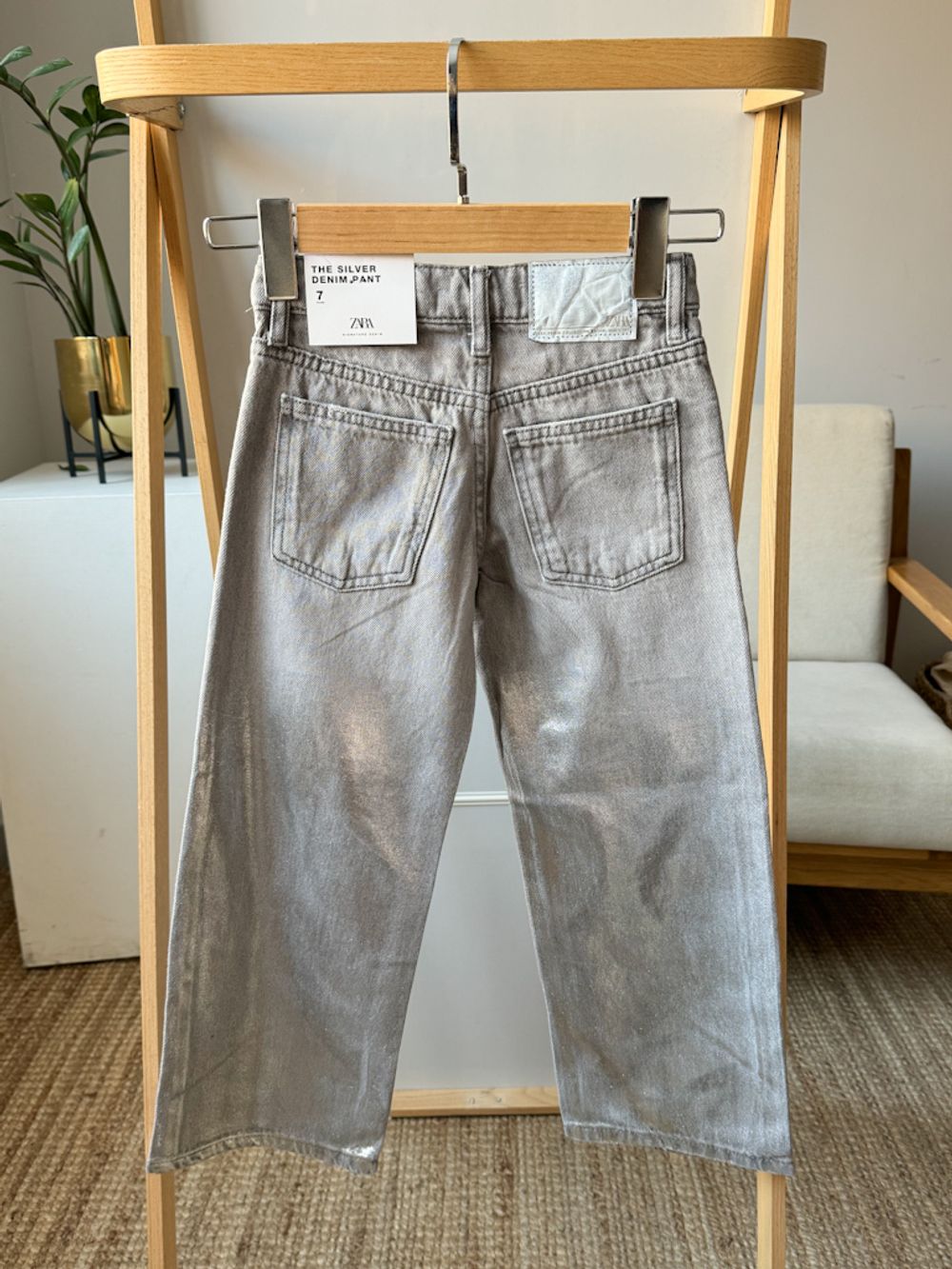 Новые джинсы Zara, 122