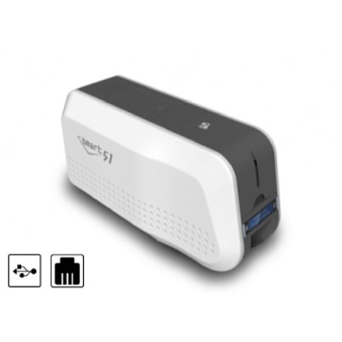 Принтер для печати на пластиковых картах SMART 51 SINGLE USB/ETHERNET