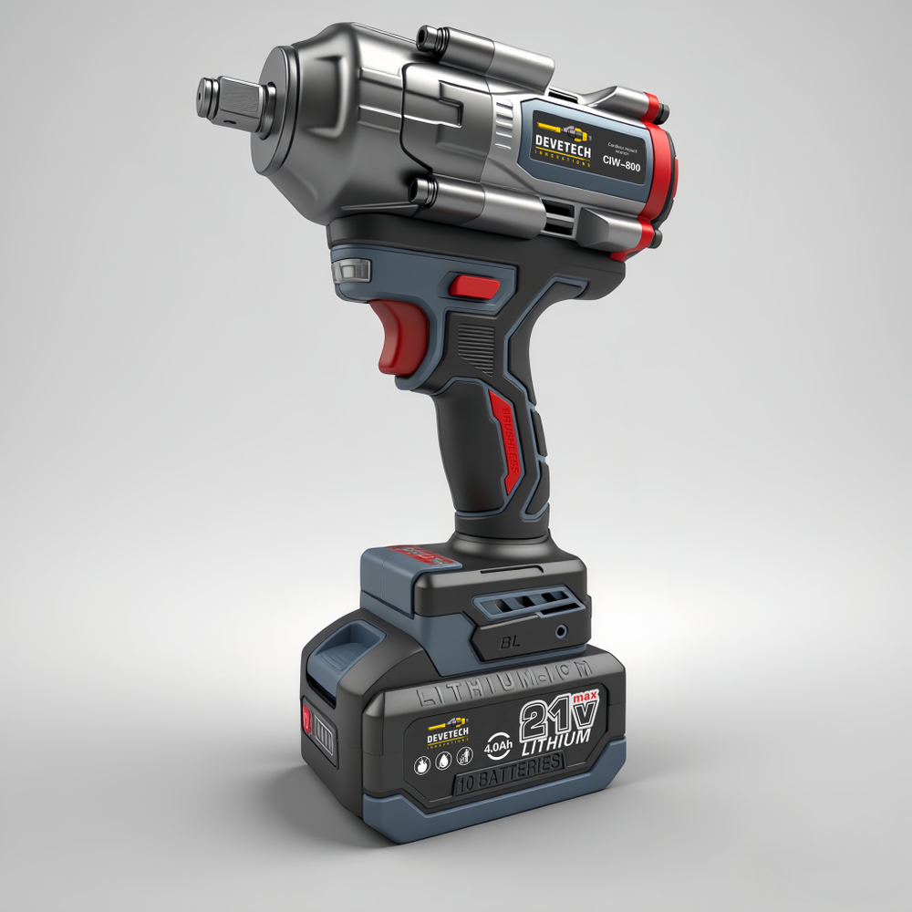 Аккумуляторный гайковерт DEVETECH CIW-800