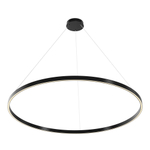 Люстра подвесная светодиодная Maytoni Rim MOD058PL-L65BK