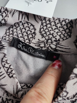 Джемпер Kira Plastinina красивый с принтом 46 размер