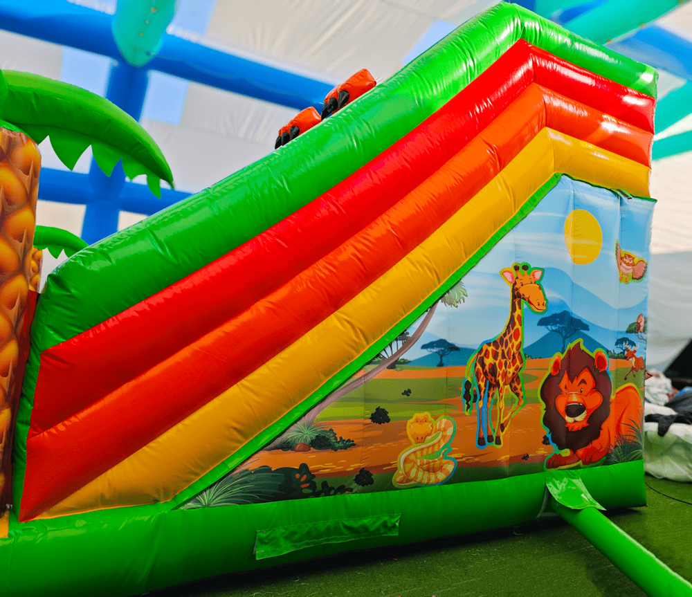 Коммерческий надувной батут «Сафари Ультра», 10*6*6 м