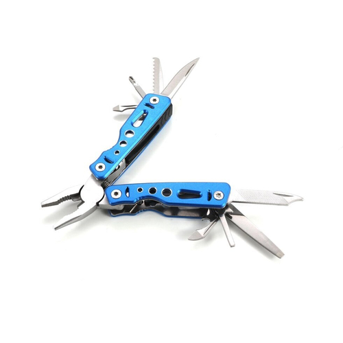 Мультитул (плоскогубцы) "Следопыт", 70х35х15 мм, 9 предметов, в чехле, на блистере