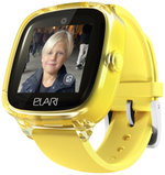 Смарт-часы Elari KidPhone Fresh 4G 35.6 мм желтый