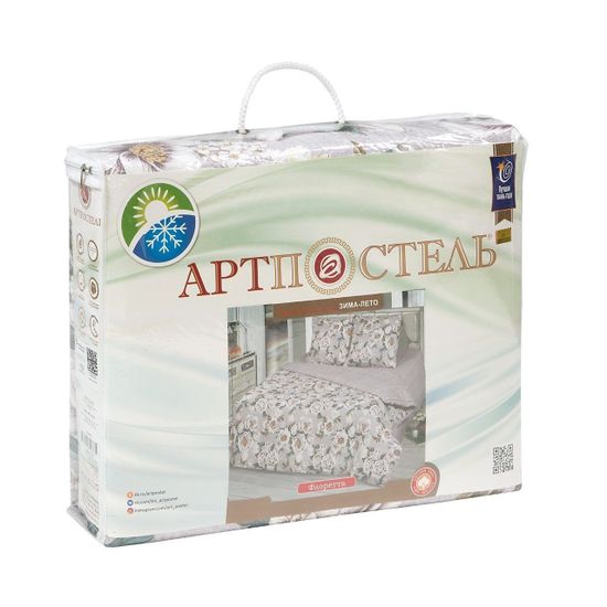 Полуторный комплект постельного белья Флоретта бязь Зима-Лето