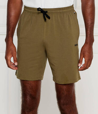Шорты Mix&Match BOSS BLACK - хаки(50515314)