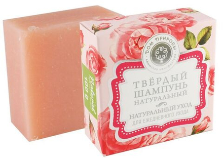 Твердый шампунь Дом природы Натуральный уход для ежедневного ухода 90 г
