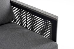 "Париж" модульная лаунж-зона садовая, цвет серый