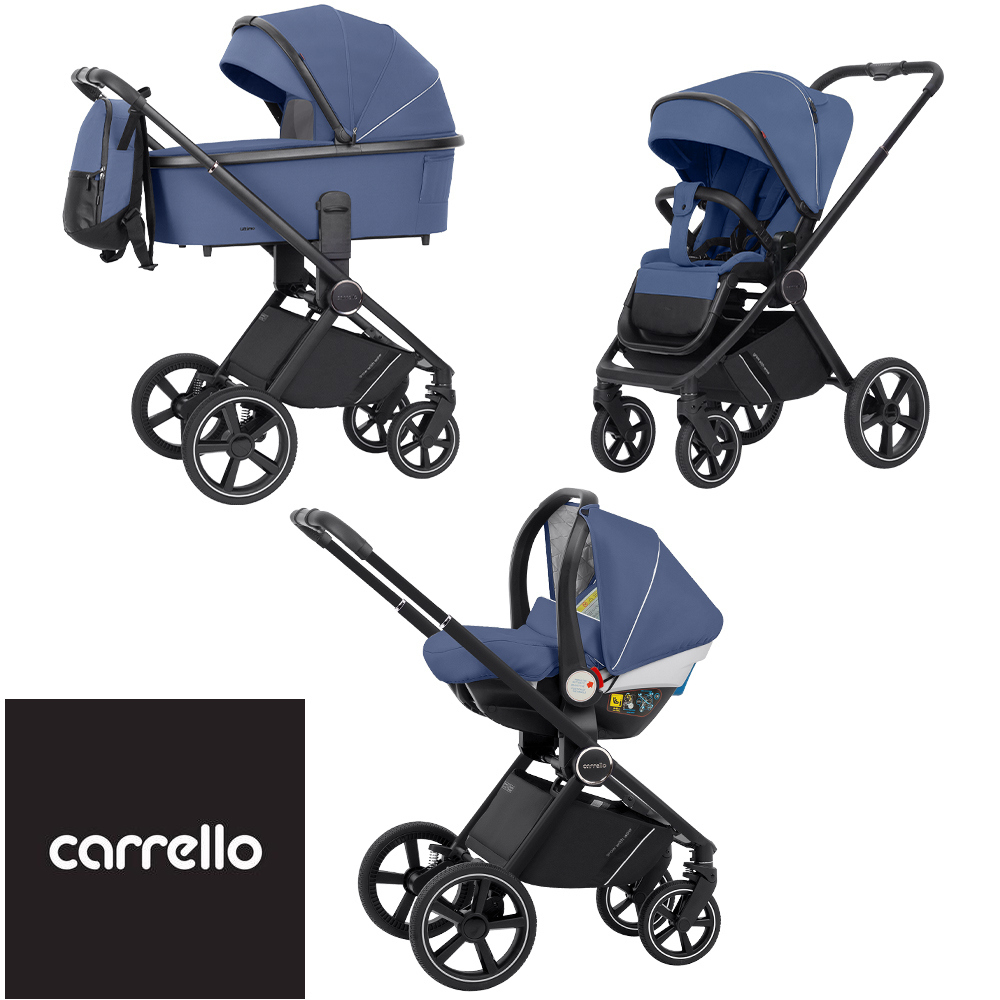 Коляска 3 в 1 Carrello Ultimo CRL-6519 Arctic Blue