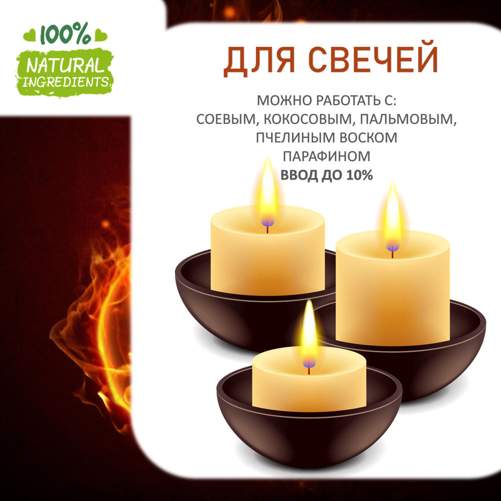 СТИХИЯ ОГНЯ, отдушка для свечей и мыла