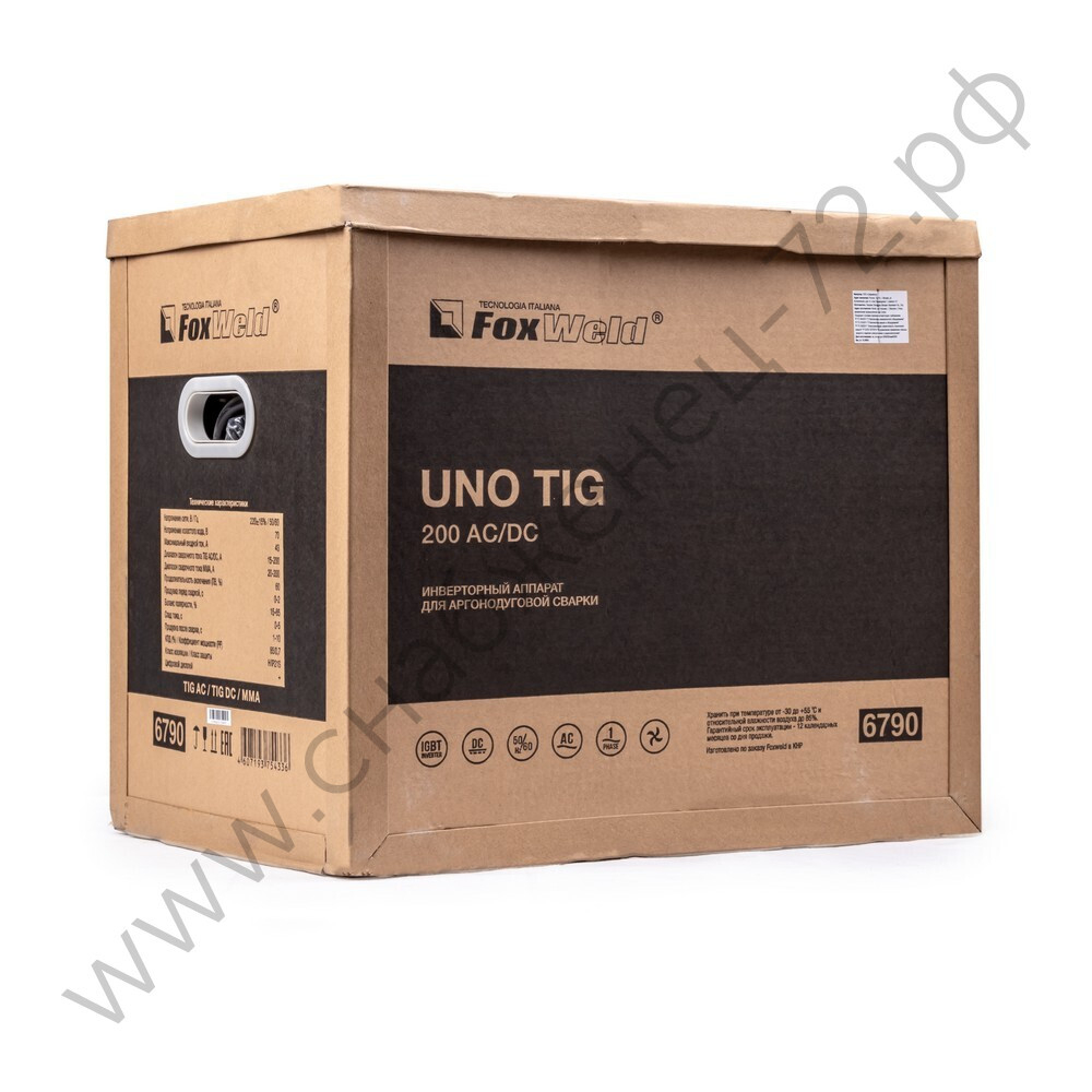 Аппарат аргонодуговой сварки UNO TIG 200 AC/DC