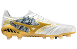 Mizuno Morelia Neo 3 Beta SR4 Japan lace-up FG (rubber long nails) non-slip wear-resistant football shoes men's platinum