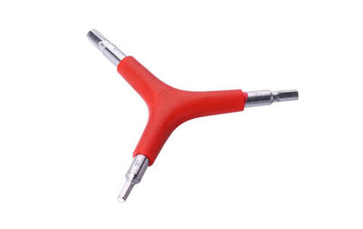 Ключ TRIX Y-образный, шестигранники 4/5/6мм, серебристо-красный (200)